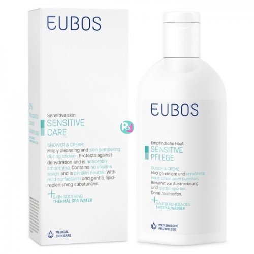 Eubos Sensitive Shower & Cream 200ml